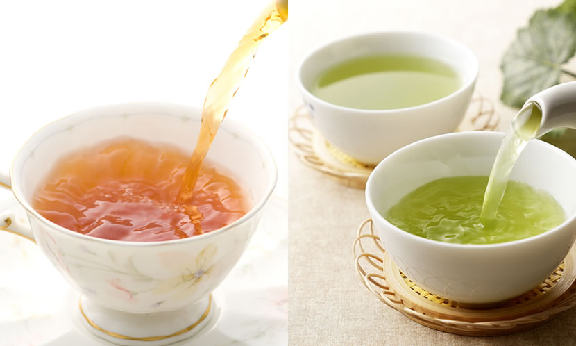 紅茶 緑茶