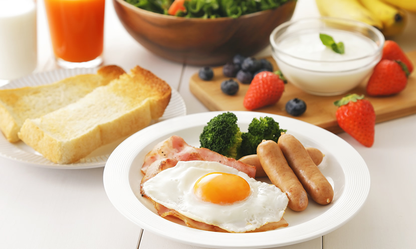 受験生は朝食を必ず摂ろう