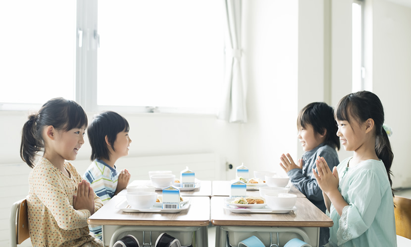栄養バランスの参考は給食がわかりやすい！